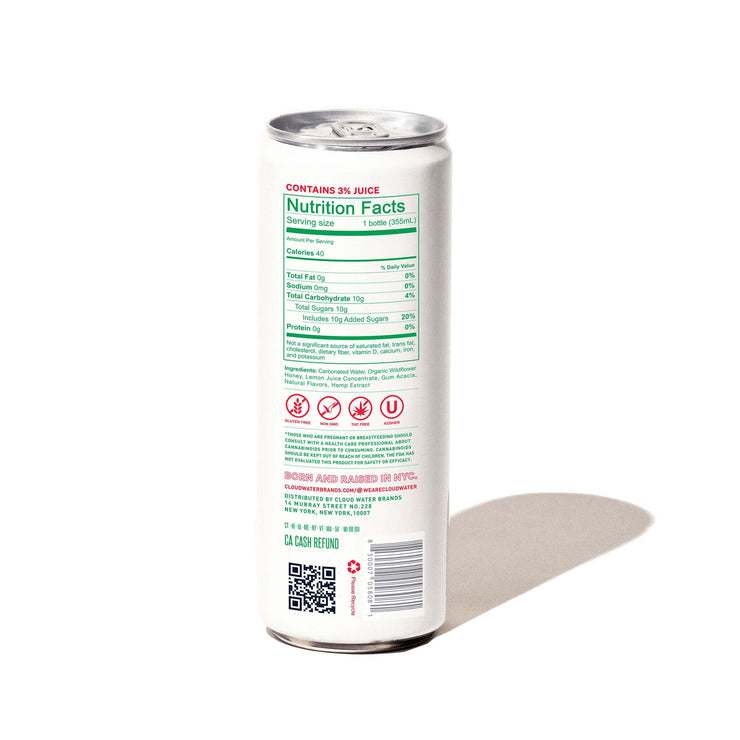 Watermelon & Ginger + 25mg CBD (12 pk)